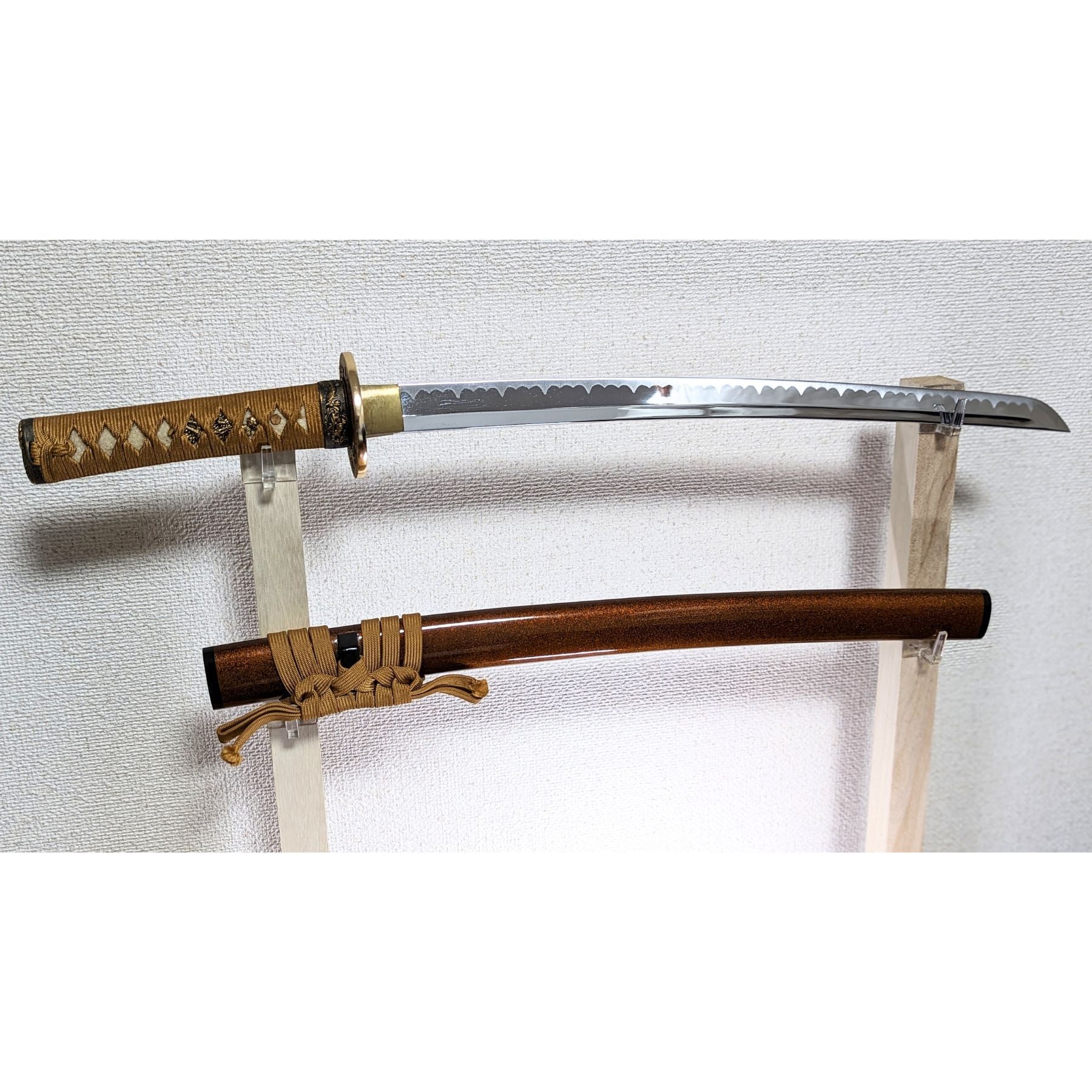 Wakizashi sabre japonais ancien de samouraï et son kozuka - OVIRY