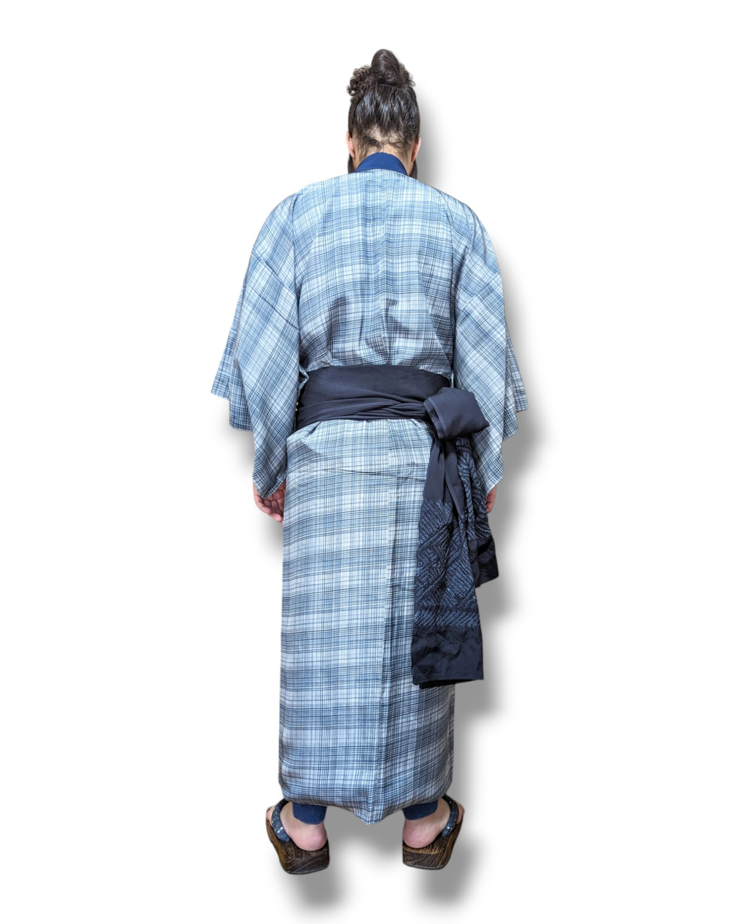 Juban japonais vintage en soie