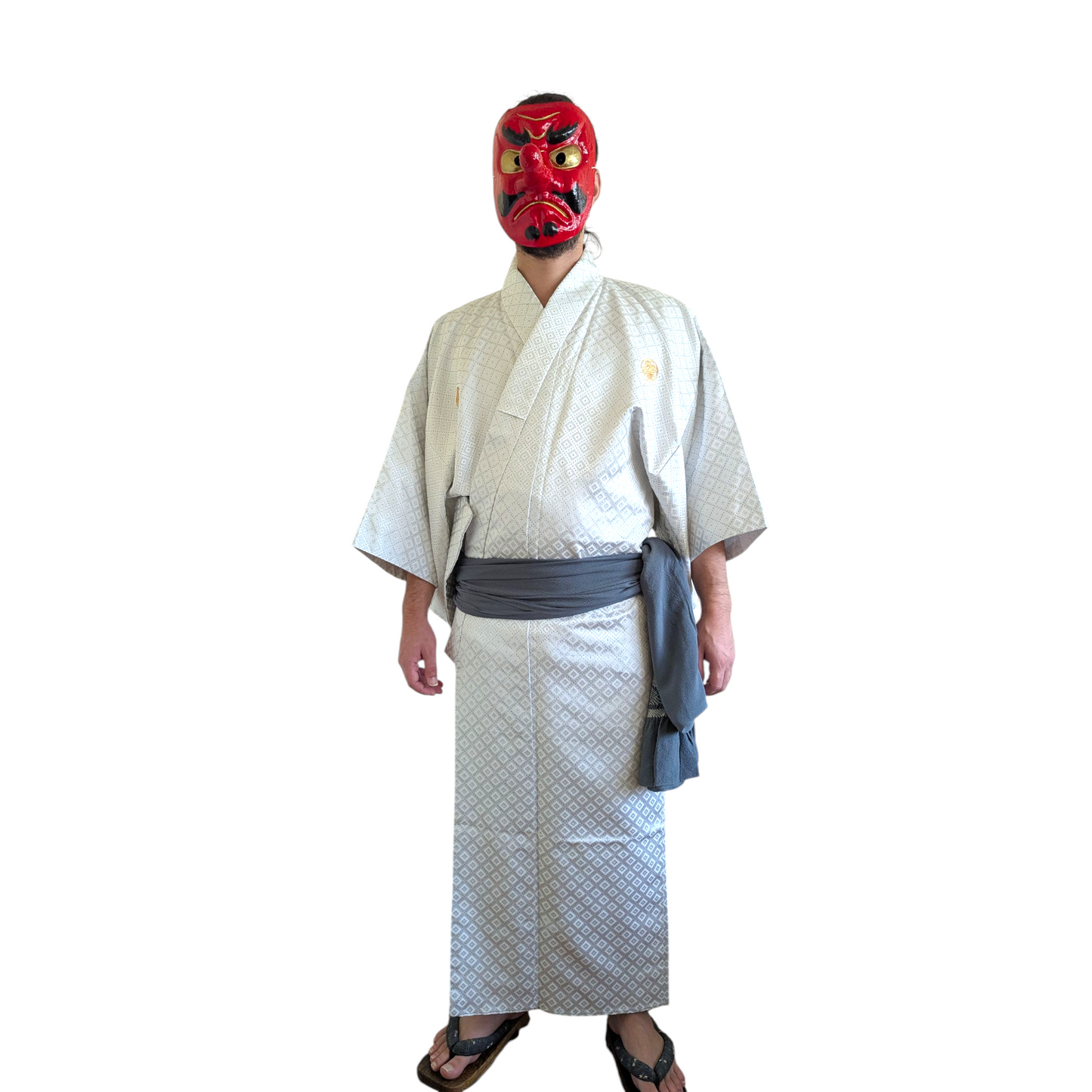 Kimono en soie japonaise pour Homme - Vintage