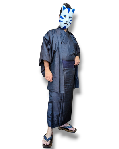 Japanese silk kimono &amp; haori