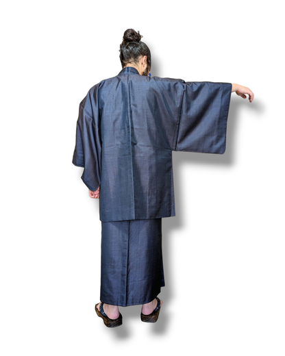 Japanese silk kimono &amp; haori