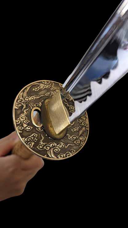 Daishō Unkai - iaito katana et wakizashi Bo-hi