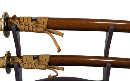 Daishō Unkai - iaito katana et wakizashi Bo-hi