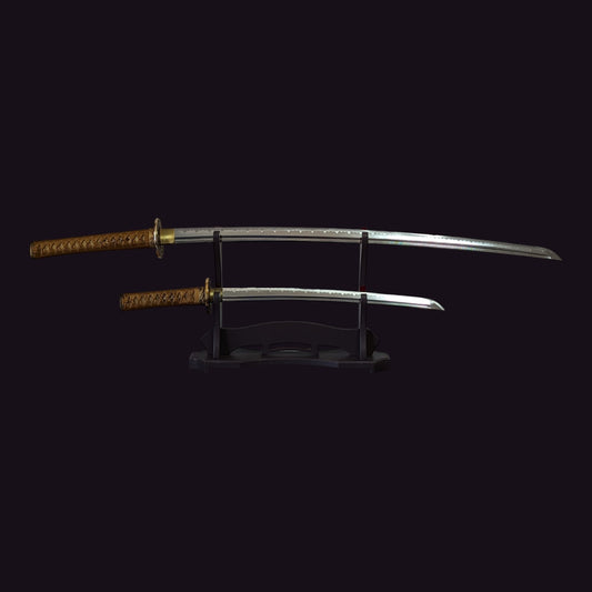 Daishō Unkai - katana et wakizashi Bo-hi