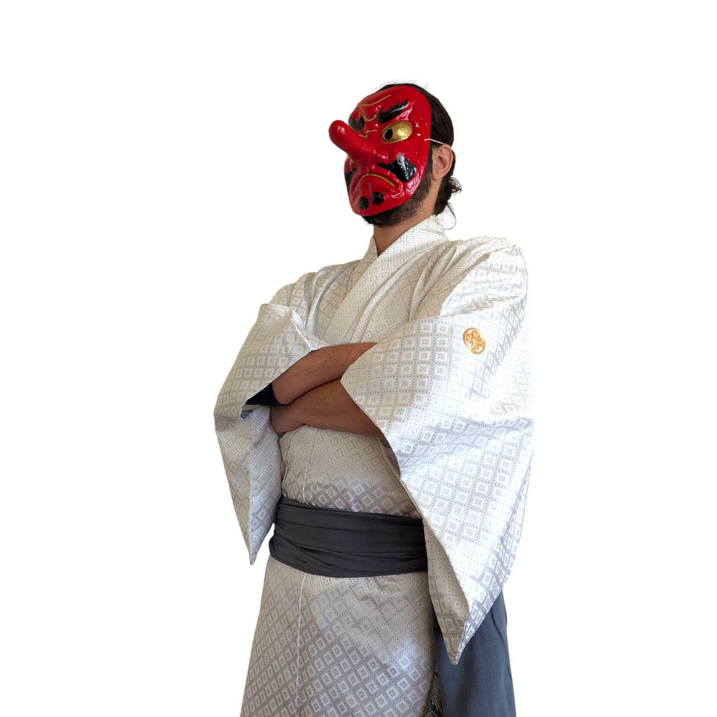 Kimono en soie japonaise pour Homme - Vintage