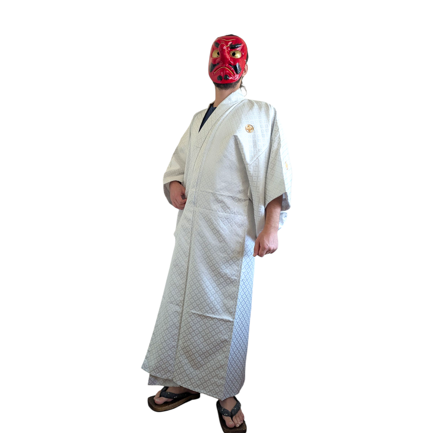 Kimono en soie japonaise pour Homme - Vintage