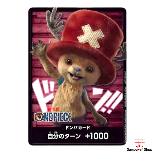 Carte Don Chopper spécial live action Netflix