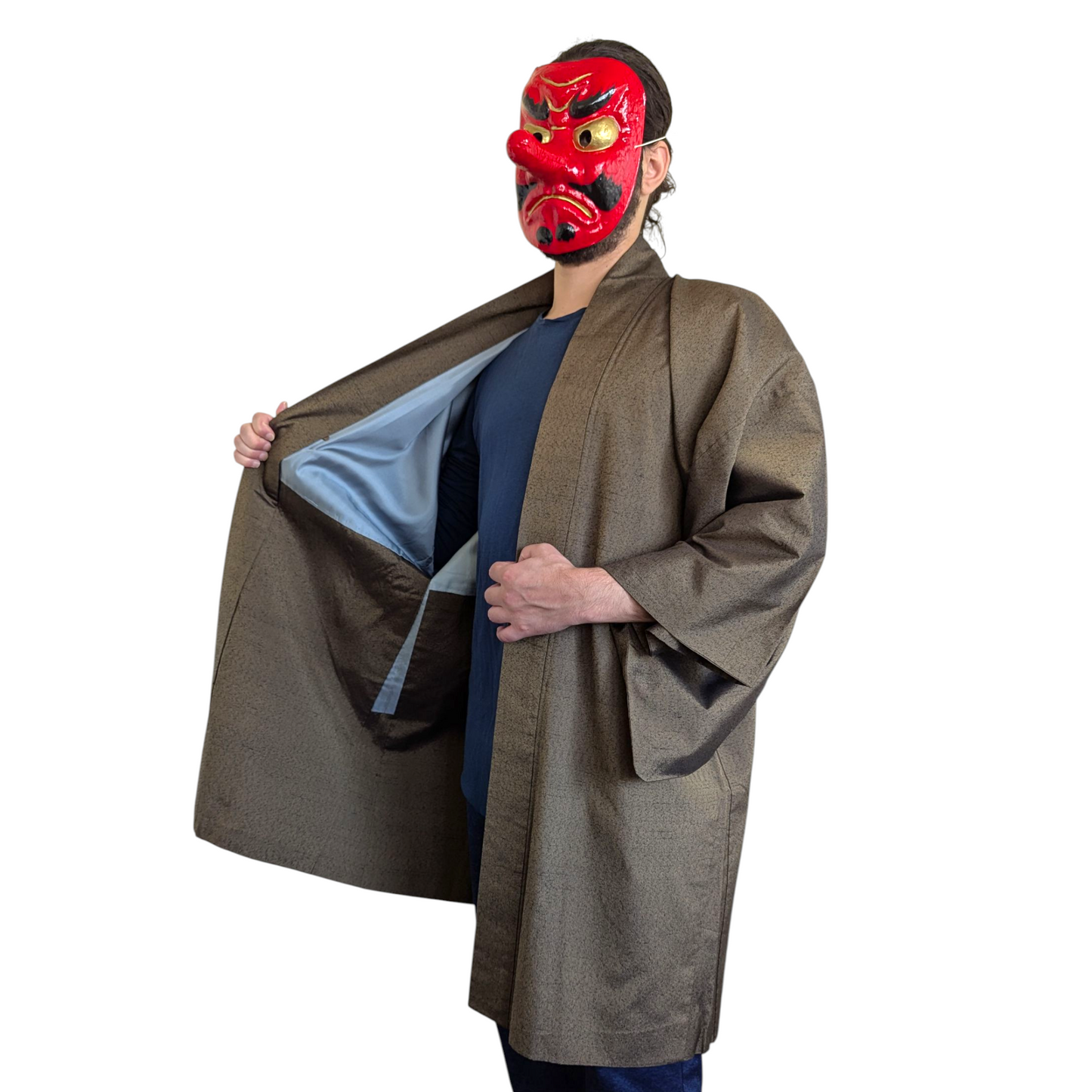 Men's vintage silk haori