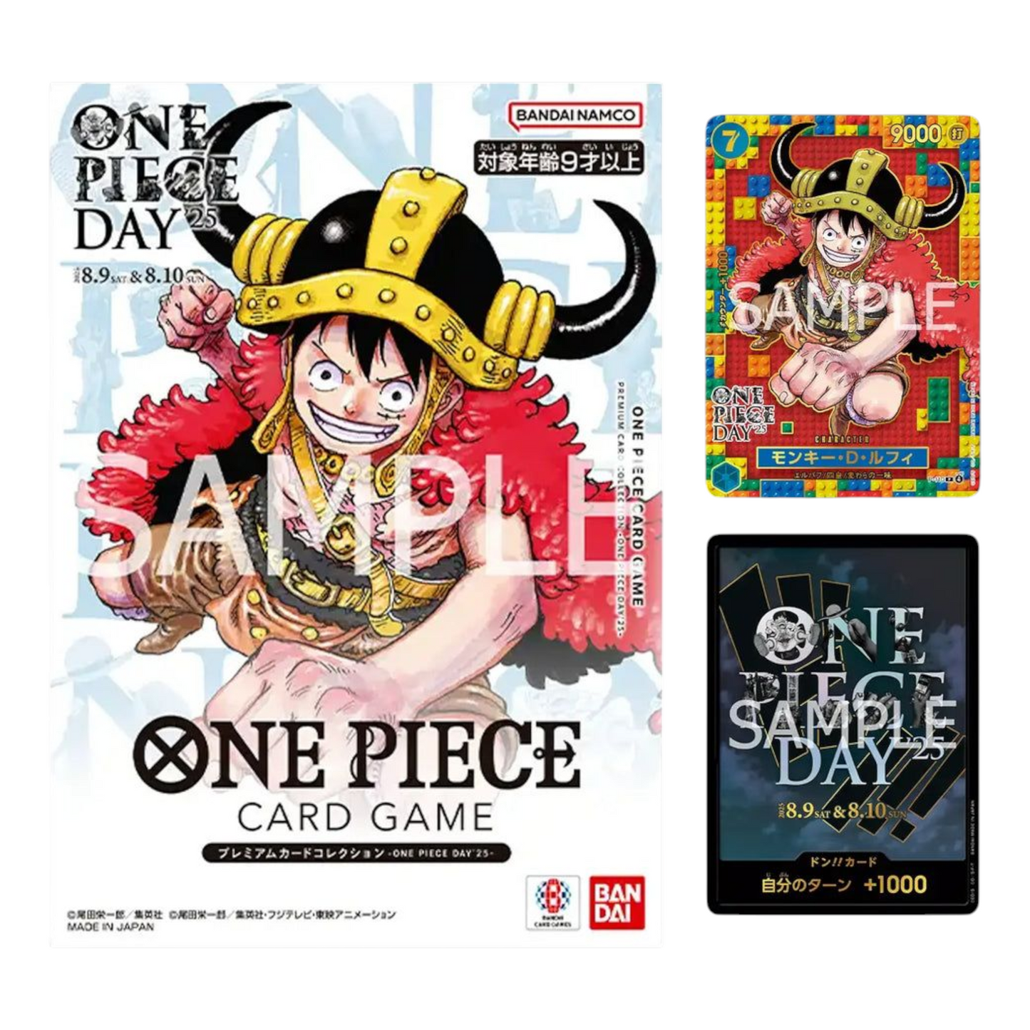 Livret Collection cartes One Piece Premium - ONE PIECE DAY '25