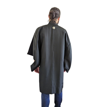 Men's formal silk haori - vintage