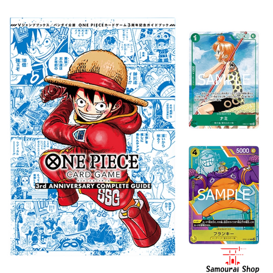 Guide Collector One Piece Card Game – 3rd Anniversary + 2 Cartes Promo Nami & Franky