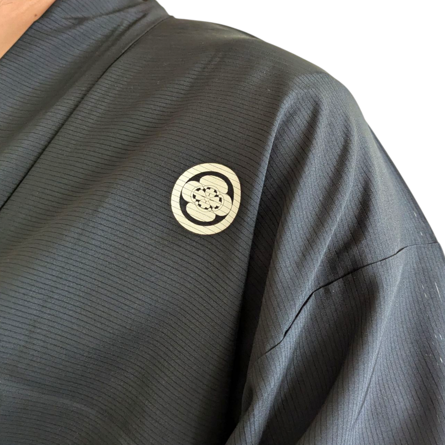 Men's formal black haori - vintage
